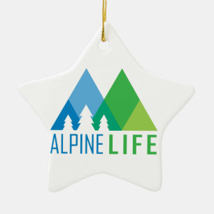 Alpine Life Julgransprydnad Keramik