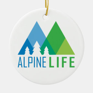Alpine Life Julgransprydnad Keramik