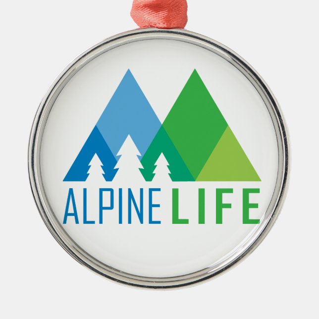 Alpine Life Julgransprydnad Metall (Framsidan)