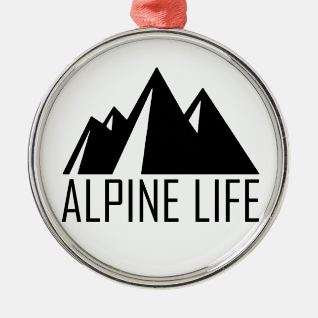 Alpine Life Julgransprydnad Metall (Framsidan)