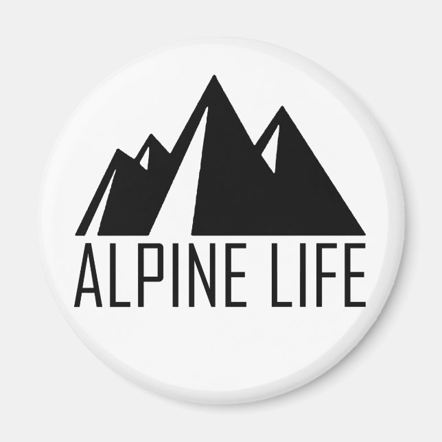 Alpine Life Magnet (Framsidan)