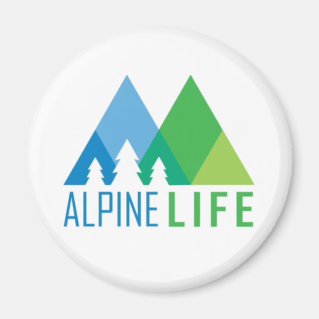 Alpine Life Magnet (Framsidan)