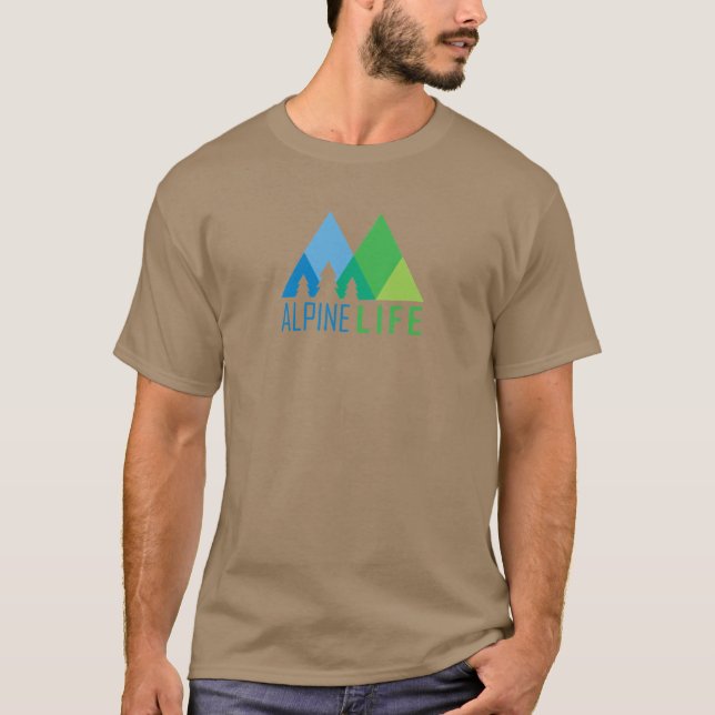 Alpine Life Tee Shirt (Framsida)