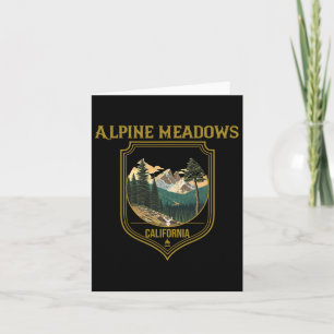 Alpine Meadows Souvenir Apparat - Alp Meadows H Kort