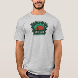 Alpine Sjöar Wilderness Camping T Shirt