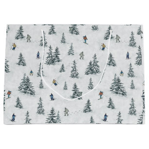 Alpine Skiers och Gömt Yetis - Downhill Skiing