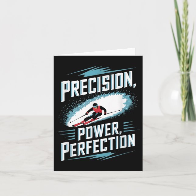 Alpine Skiing för prestandajustering för precision Kort (Framsida)