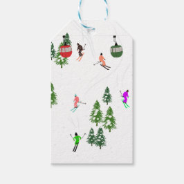 Alpine Skiing | Gondola Ski Hiss Helgdag Skiers Presentetikett