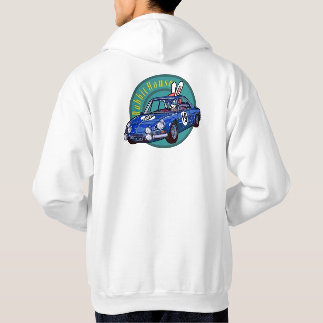 Alpine type A110 B Hoodie (Baksida)