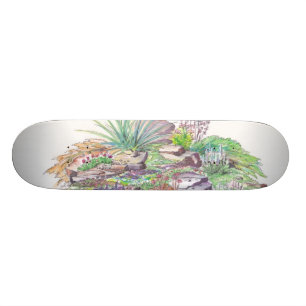 Alpint landskap för trädgård skateboard bräda 20,5 cm