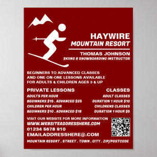 Alpint skidåkare, skidlärlingar/klasser poster