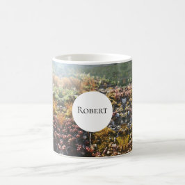 alpinväxter monogram mugg