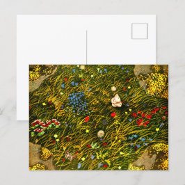 Alpreadängen art nouveau vykort