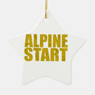 Alpreadstart (Topo) Julgransprydnad Keramik