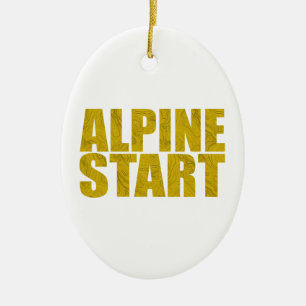 Alpreadstart (Topo) Julgransprydnad Keramik