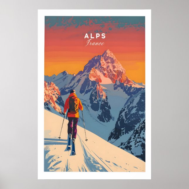Alps Tryck Frankrike 1 (Framsidan)