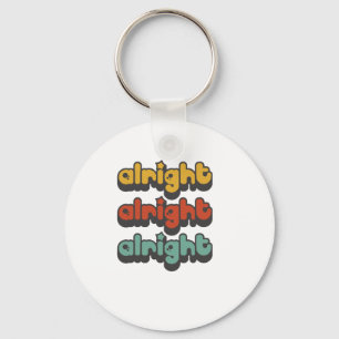 ALRIGHT-ALRIGHT-ALRIGHT-HIPPY-STAR NYCKELRING