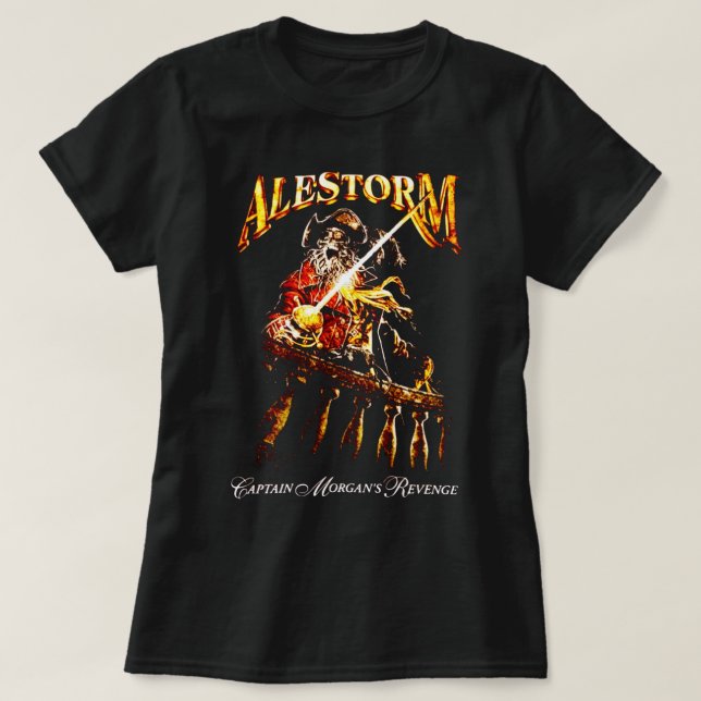 Als 57 Peace Morgans- Captains- Alestorm&Gt; Trend T Shirt (Design framsida)