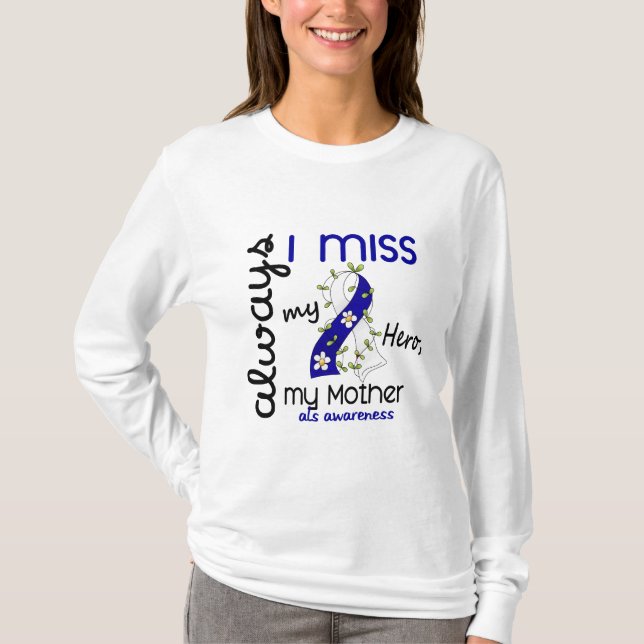 ALS alltid mig Fröcken min mor 3 T Shirt (Framsida)