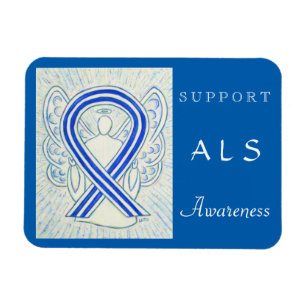 ALS Awareness Angel Anpassningsbar Magnet