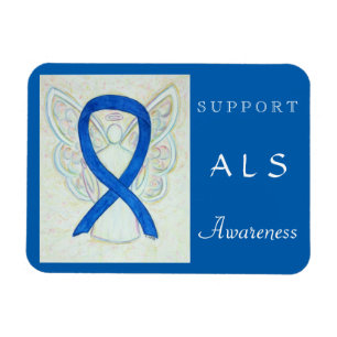 ALS Awareness Angel Anpassningsbar Magnet