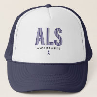 ALS Awareness Blue Ribbon