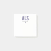 ALS Awareness Blue Ribbon