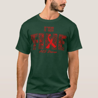 ALS Awareness Bra Rosett band i denna familj vi kä T Shirt