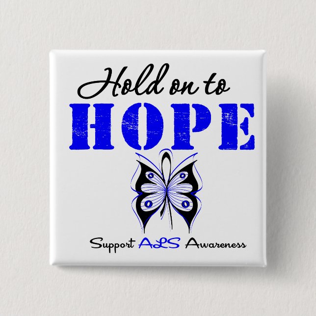 ALS Awareness HOLD TO HOPP Knapp (Framsida)