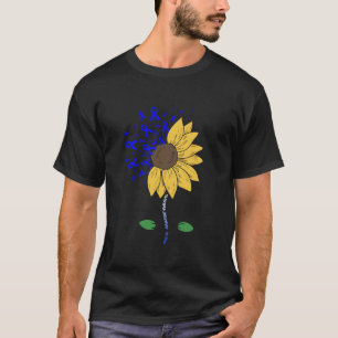 Als Awareness Month Solros Blue Ribbon Family S T Shirt