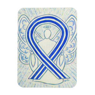 ALS Awareness Ribbon Angel Anpassningsbar Magnet G