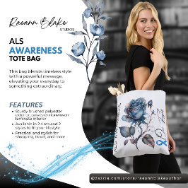 ALS Awareness Tote Bag Tygkasse