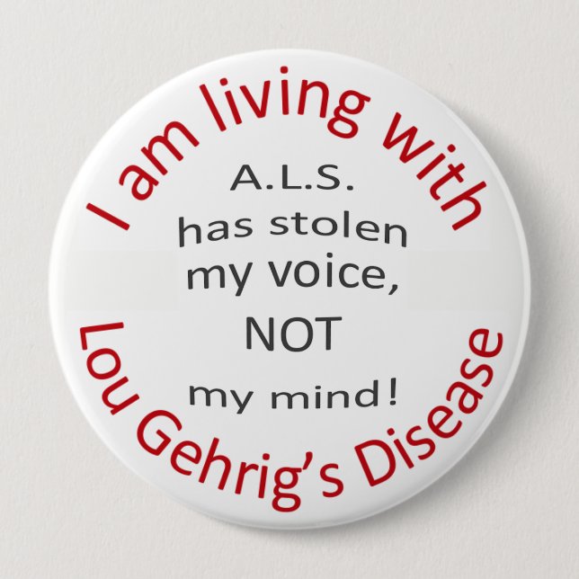 ALS har stulit mitt uttrycker Knapp (Framsida)