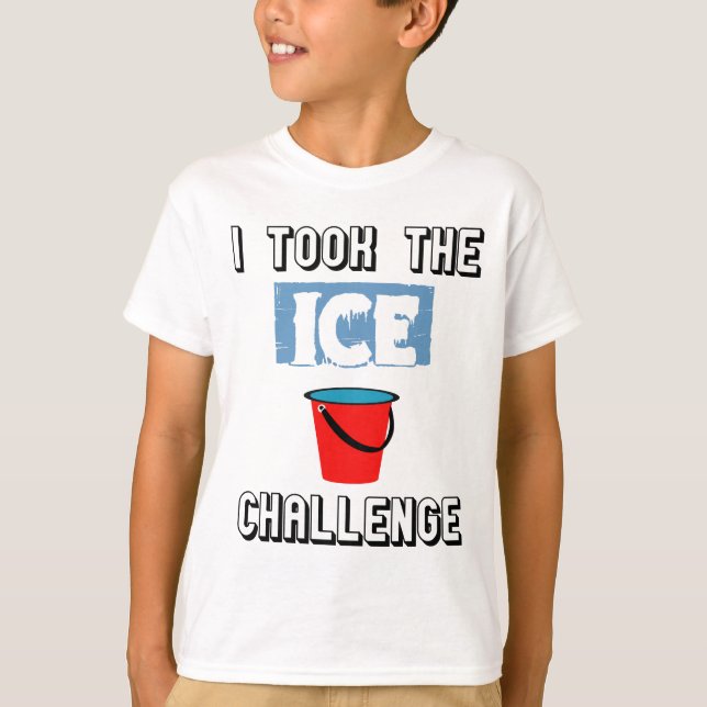 ALS Ice Bucket Challenge T-shirt (Framsida)