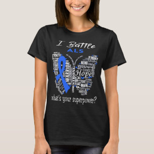 ALS-medvetandehöjande månadsbidrag T Shirt