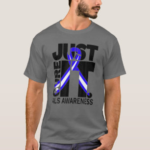 ALS-medvetenhet bara bota ALS i svart T Shirt