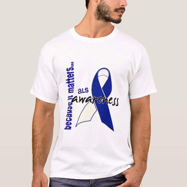 Als-medvetenhet T-shirt (Framsida)