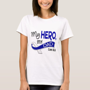 ALS min pappa min hjälte 42 T-shirt