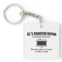 Al's Radiator nyckelring