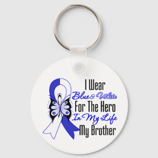 ALS Ribbon Hero i mitt liv min bror Nyckelring