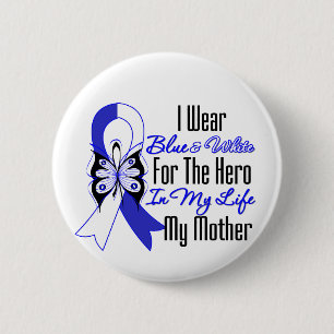 ALS Ribbon Hero i mitt liv Mitt Mor Knapp