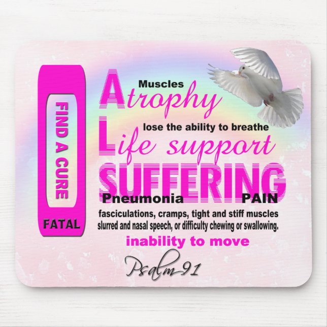 ALS Trust in God Mousepad Musmatta (Framsidan)