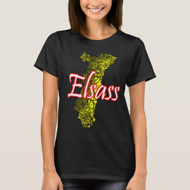 Alsace - Elsass T Shirt (Framsida)