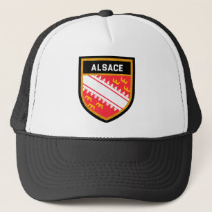 Alsace Flagga Truckerkeps