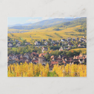 Alsace, Frankrike 6 Vykort