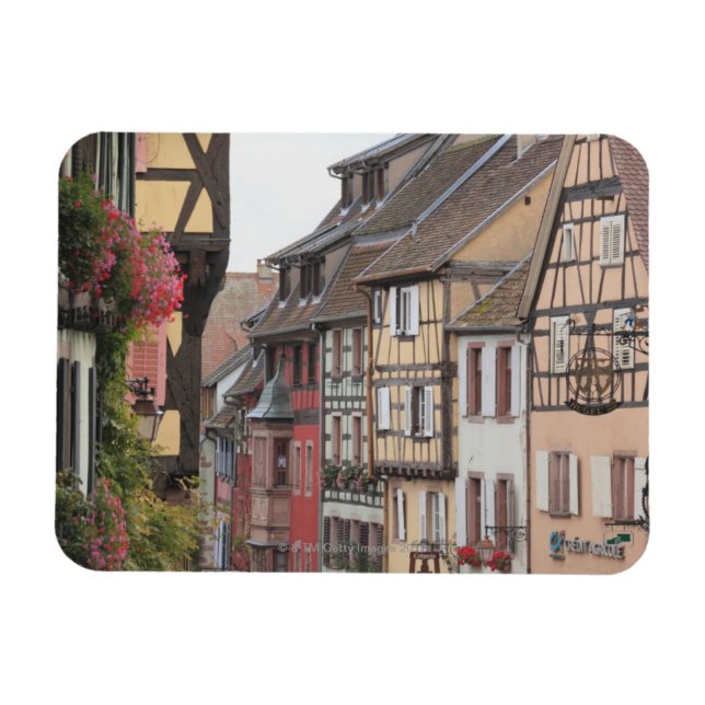 Alsace, Frankrike 8 Magnet (Horisontell)