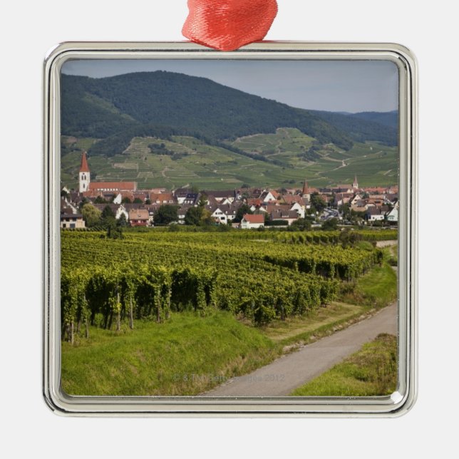 Alsace frankrike julgransprydnad metall (Framsidan)