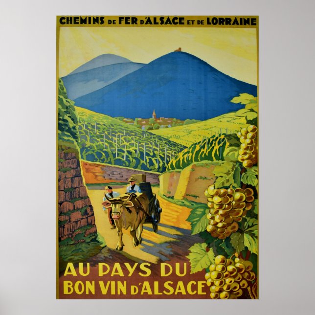 ALSACE POSTER (Framsidan)