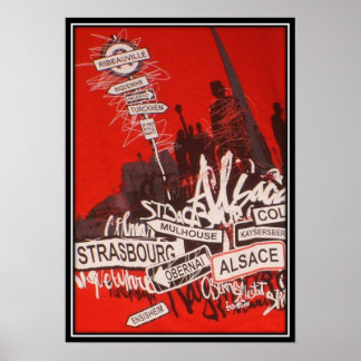 Alsace - poster