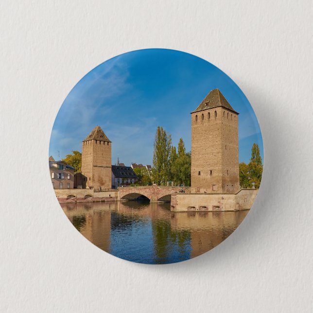 Alsace Strasbourg Henry Torn Pont Kuvert Knapp (Framsida)
